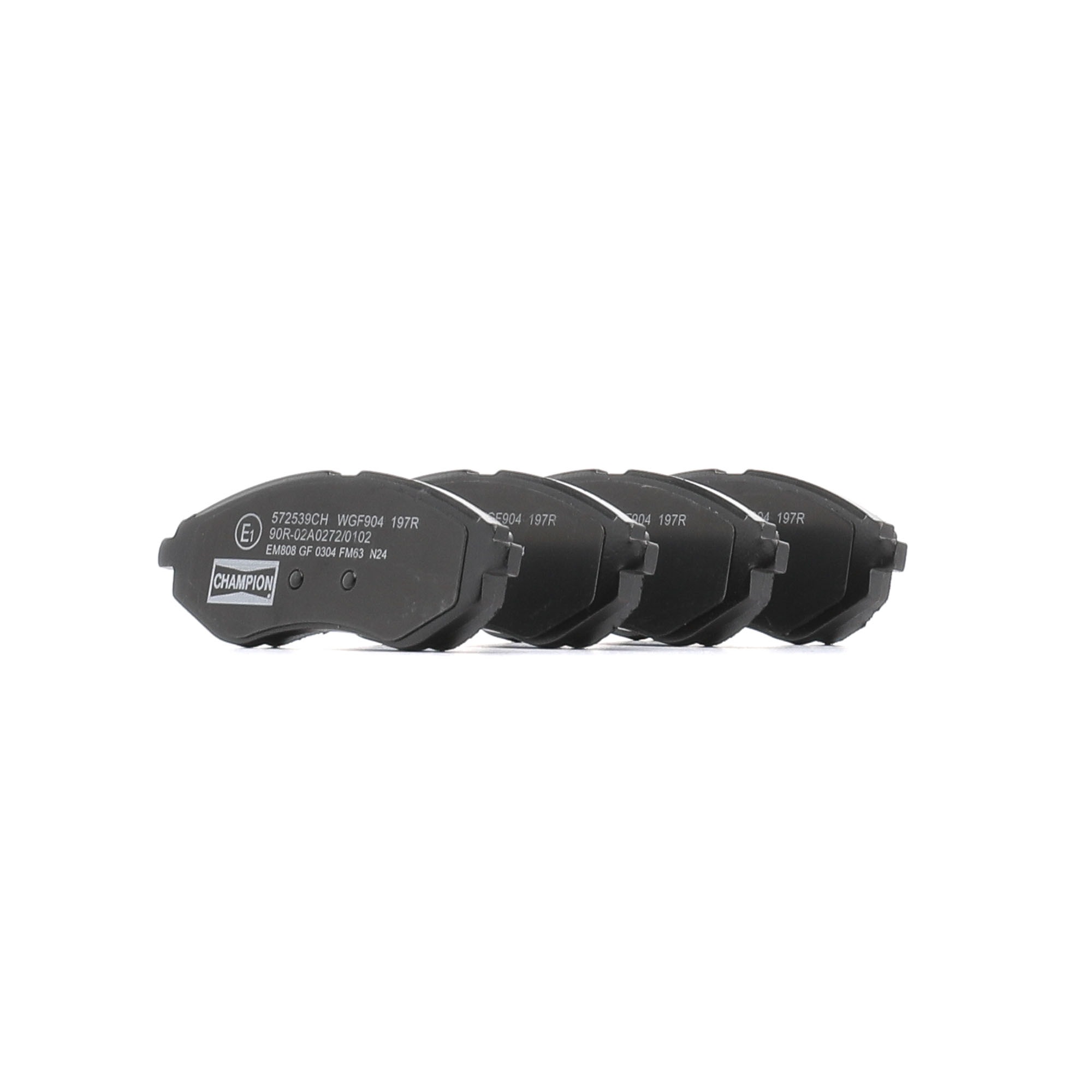 CHAMPION 572539CH Remblokken Chevrolet Aveo T250 1.2 84 Pk Benzine 2023