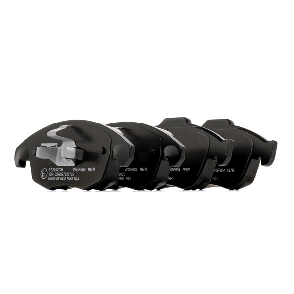 Brake pads CHAMPION 573192CH