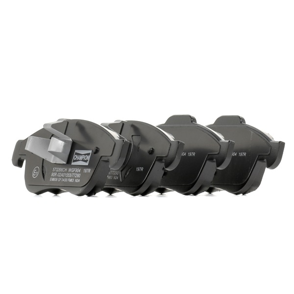 Disc brake pads CHAMPION 573268CH