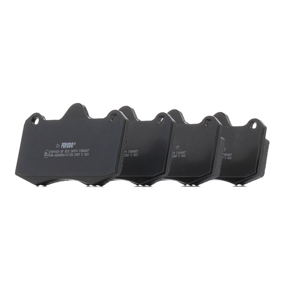 24974 FERODO PREMIER ECO FRICTION FDB4887 Plăcuțe de frână