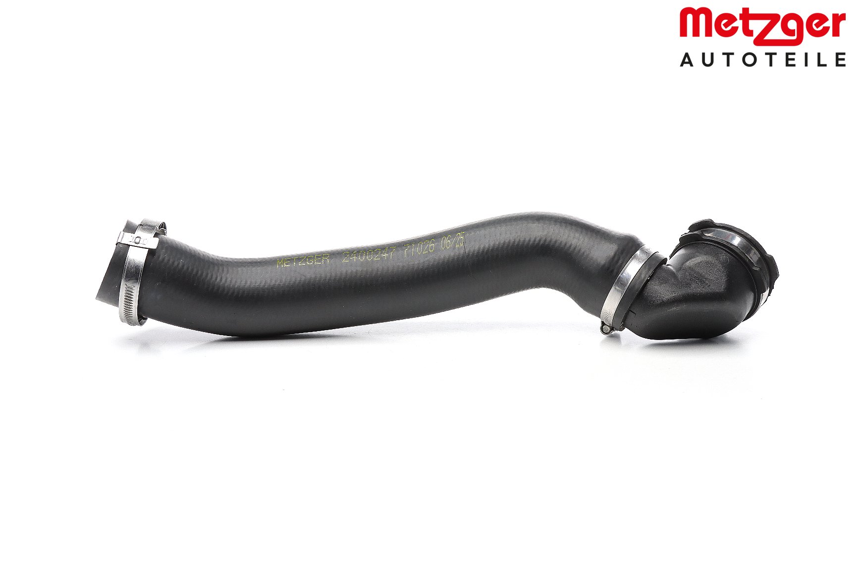 Ladeluftschlauch 2400247 METZGER 30740960 FORD, VOLVO