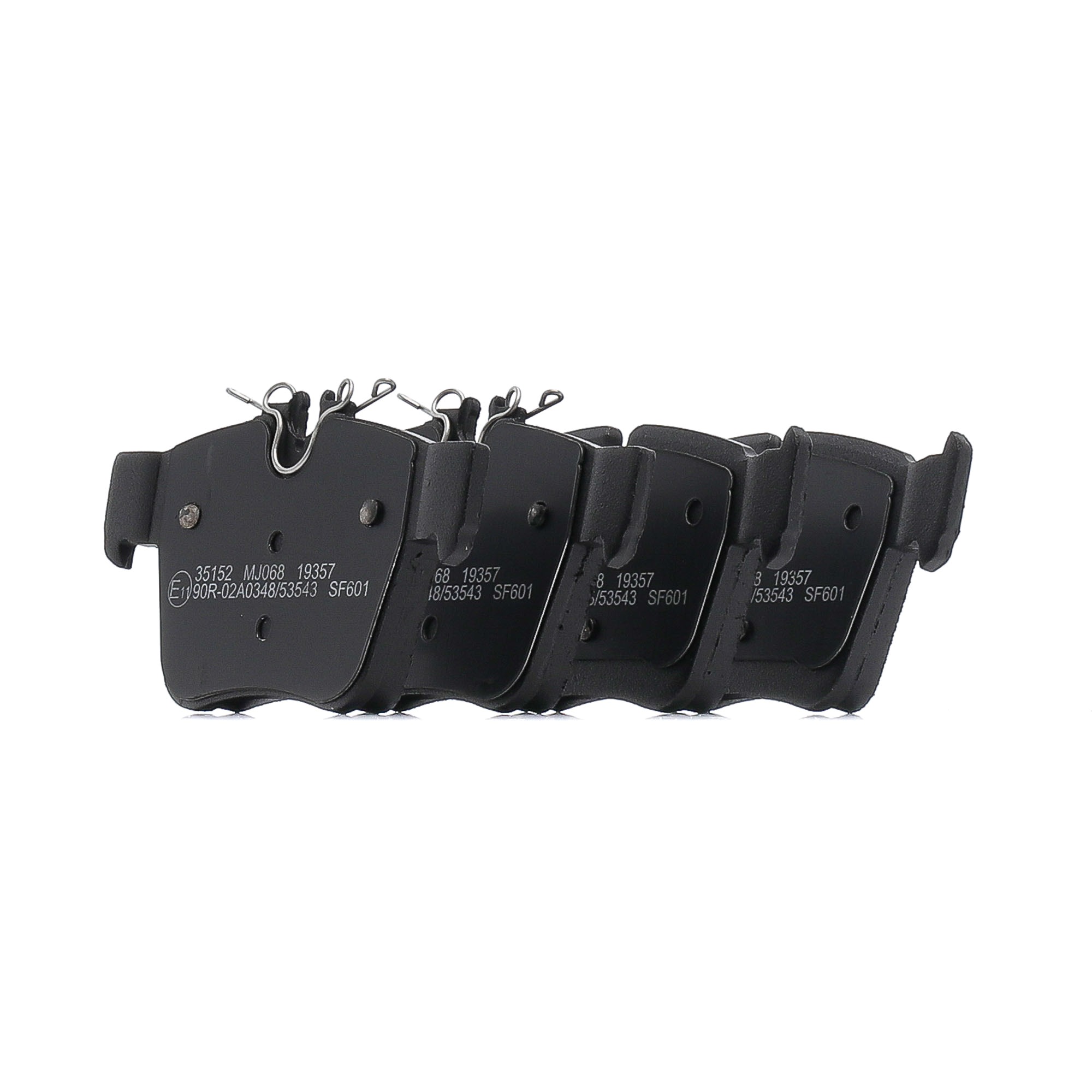A.B.S. 35152 Remblokken Breedte 1: 122,5mm, Breedte 2 [mm]: 122,5mm, Hoogte 1: 64,3mm, Hoogte 2: 70,1mm, Dikte 1: 16,2mm, Dikte 2: 16,2mm