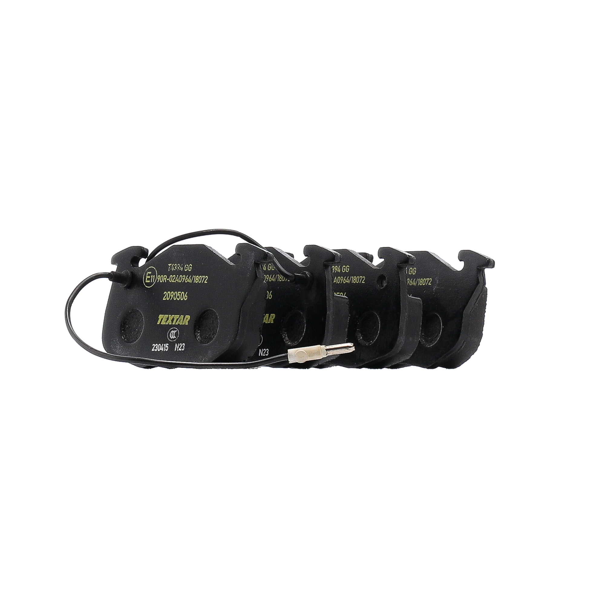 Kit pastiglie freni 4250.17 TEXTAR 2090506 VOLKSWAGEN, RENAULT, PEUGEOT, CITROЁN