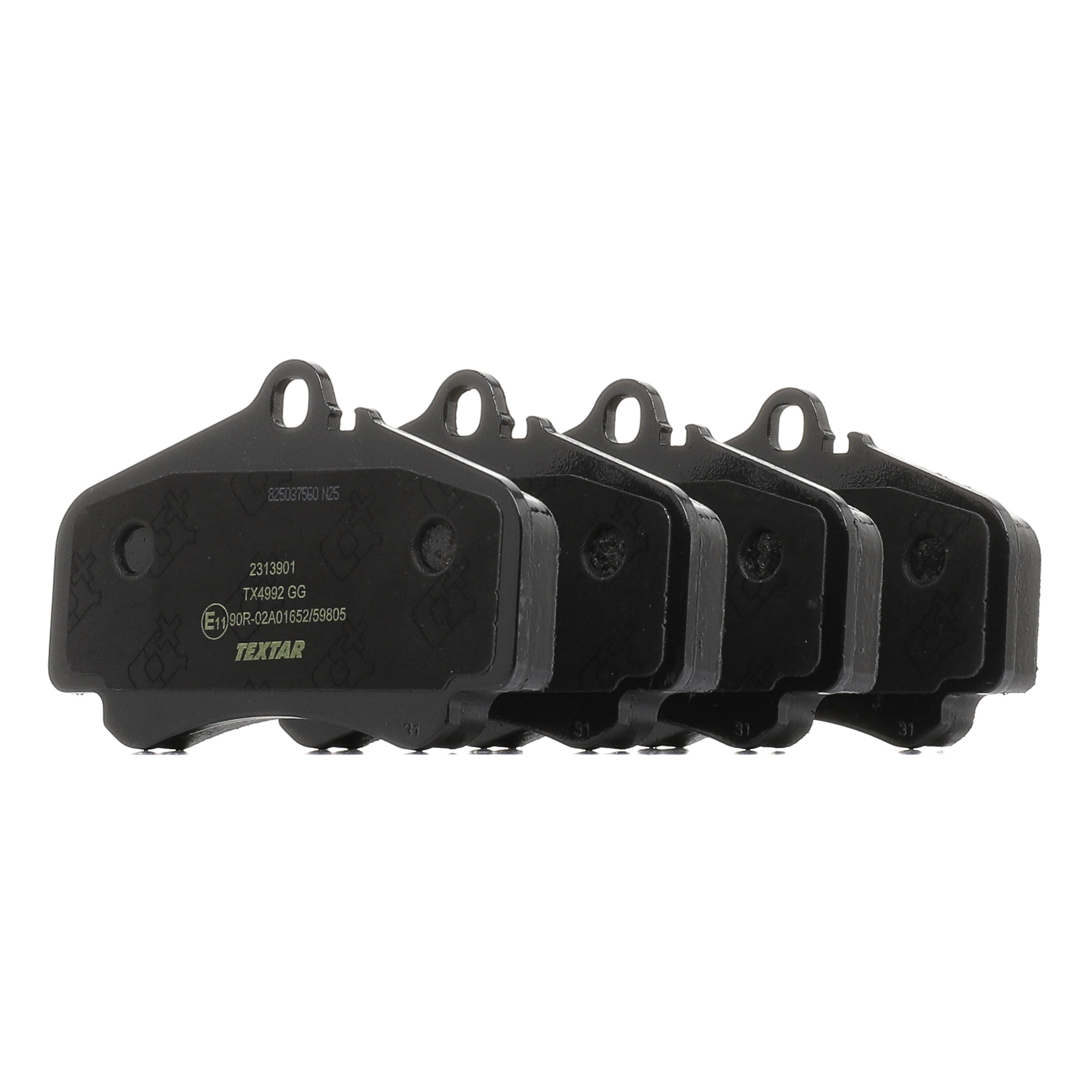 TEXTAR 2313901 Fékbetét készlet, tárcsafék Szélesség: 140mm, Magasság: 88,5mm, Vastagság: 17mm