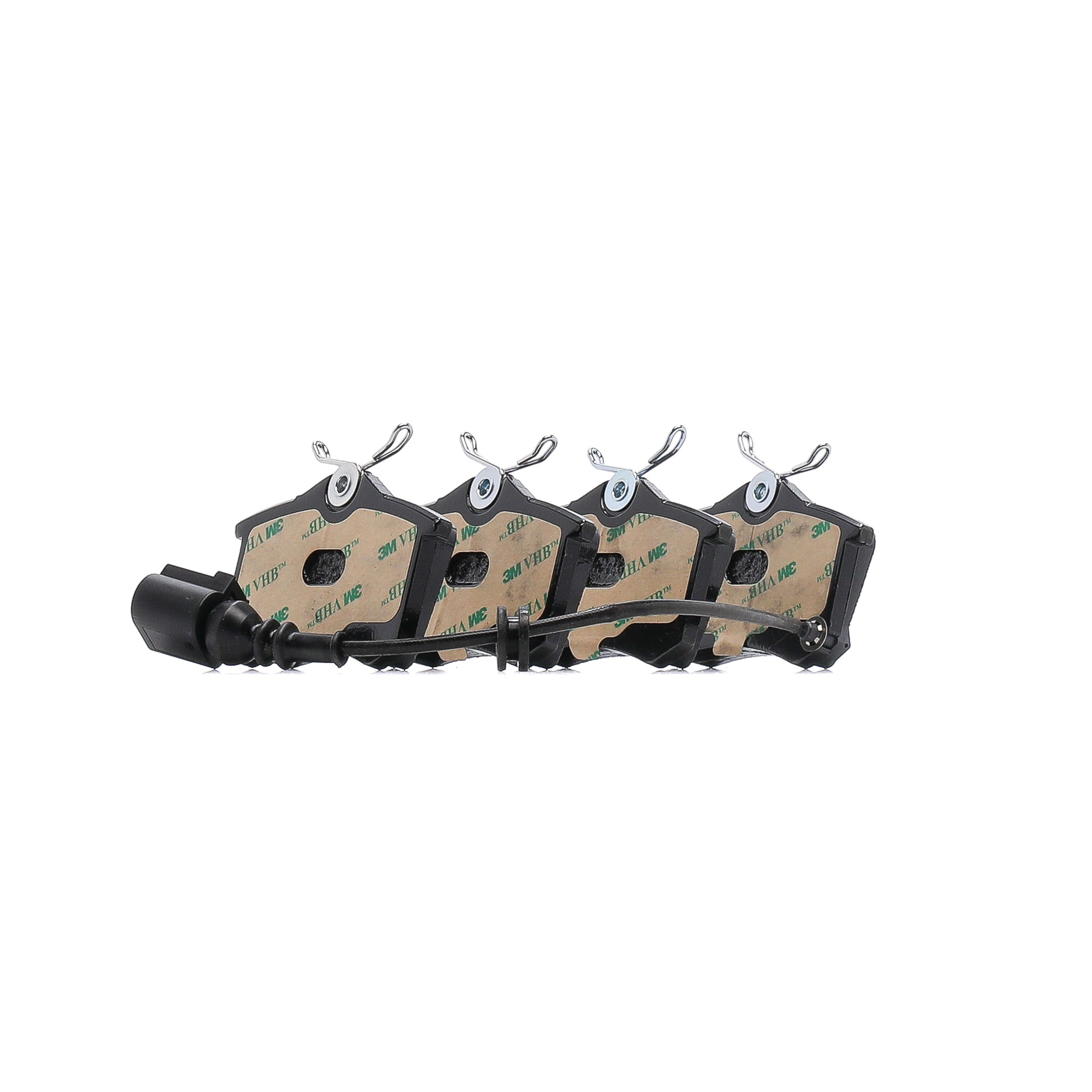 TEXTAR 2382301 Bromsbelägg B: 87mm, H: 53mm, Tjocklek: 17,2mm