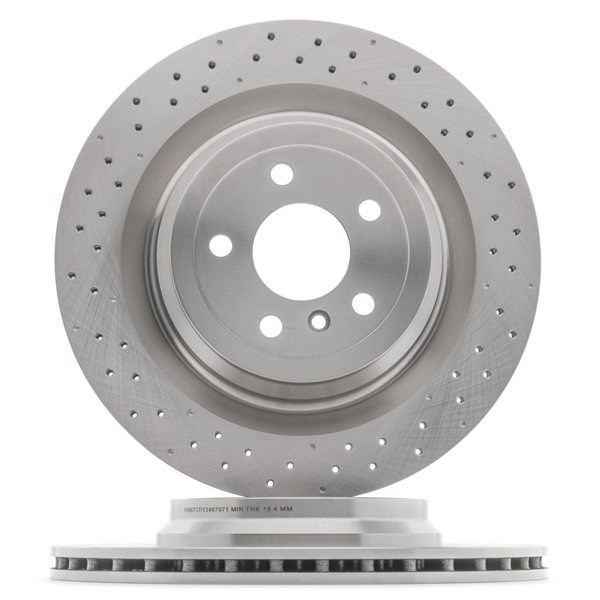 RIDEX 82B1705 Disc de frână