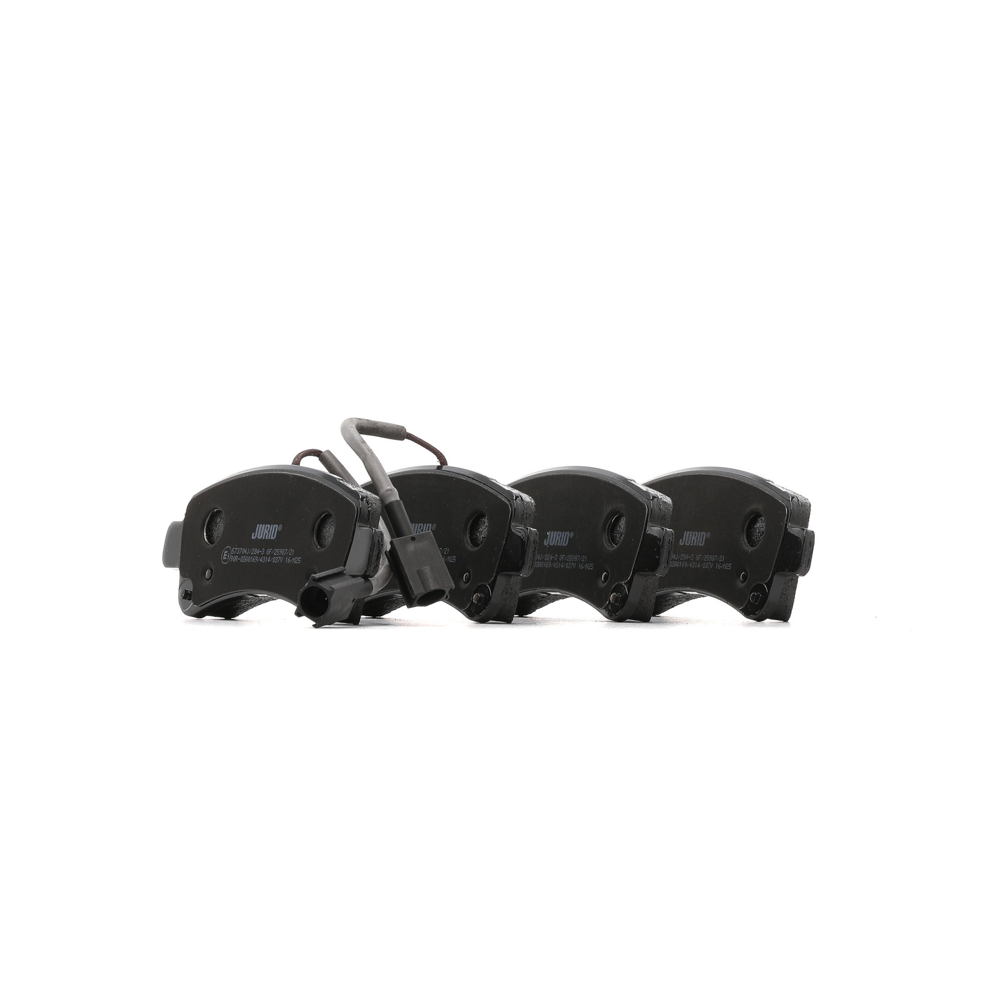 Plaquettes de frein 7 736 709 4 JURID 573704J CITROЁN, FIAT, ALFA ROMEO, IVECO, LANCIA