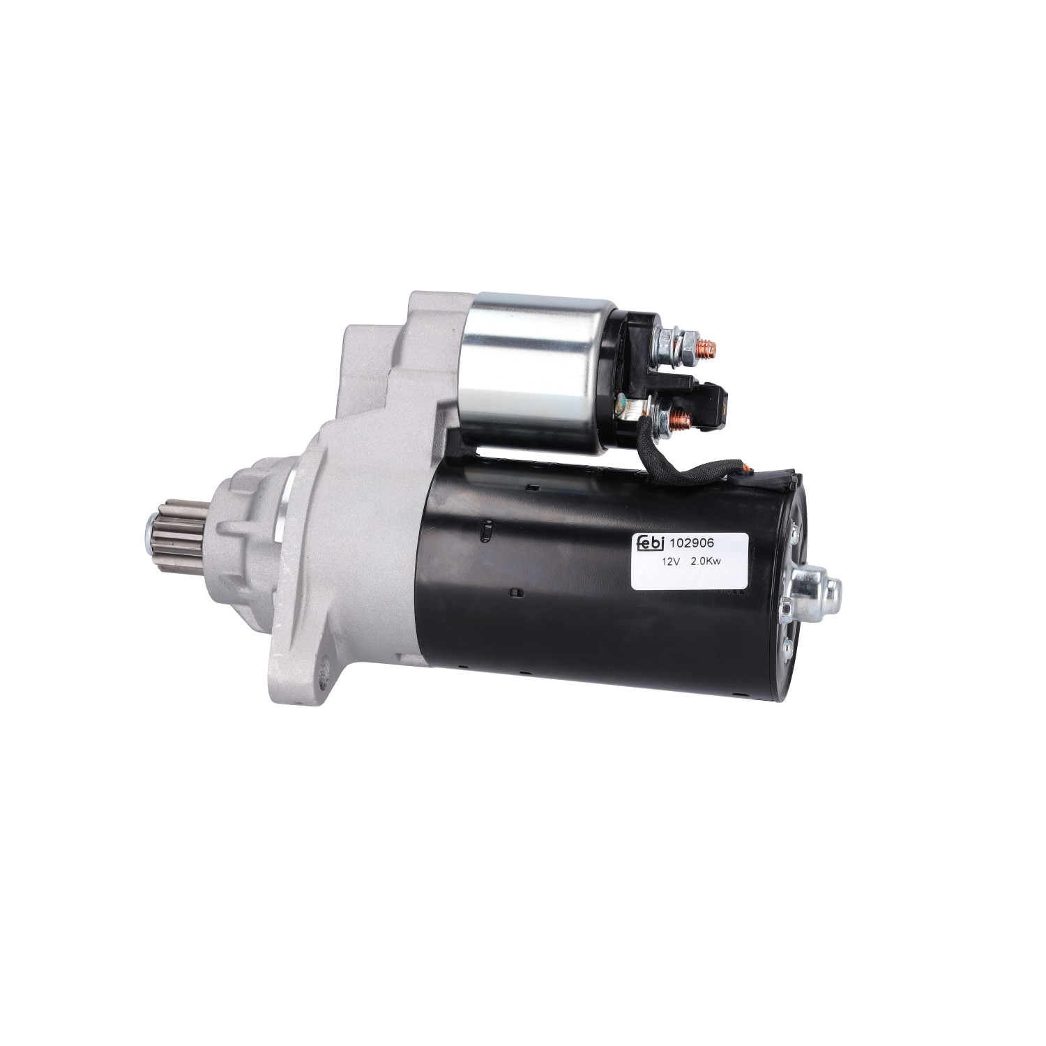 Starter 02M 911 023F FEBI BILSTEIN 102906 VW, AUDI, SKODA, SEAT