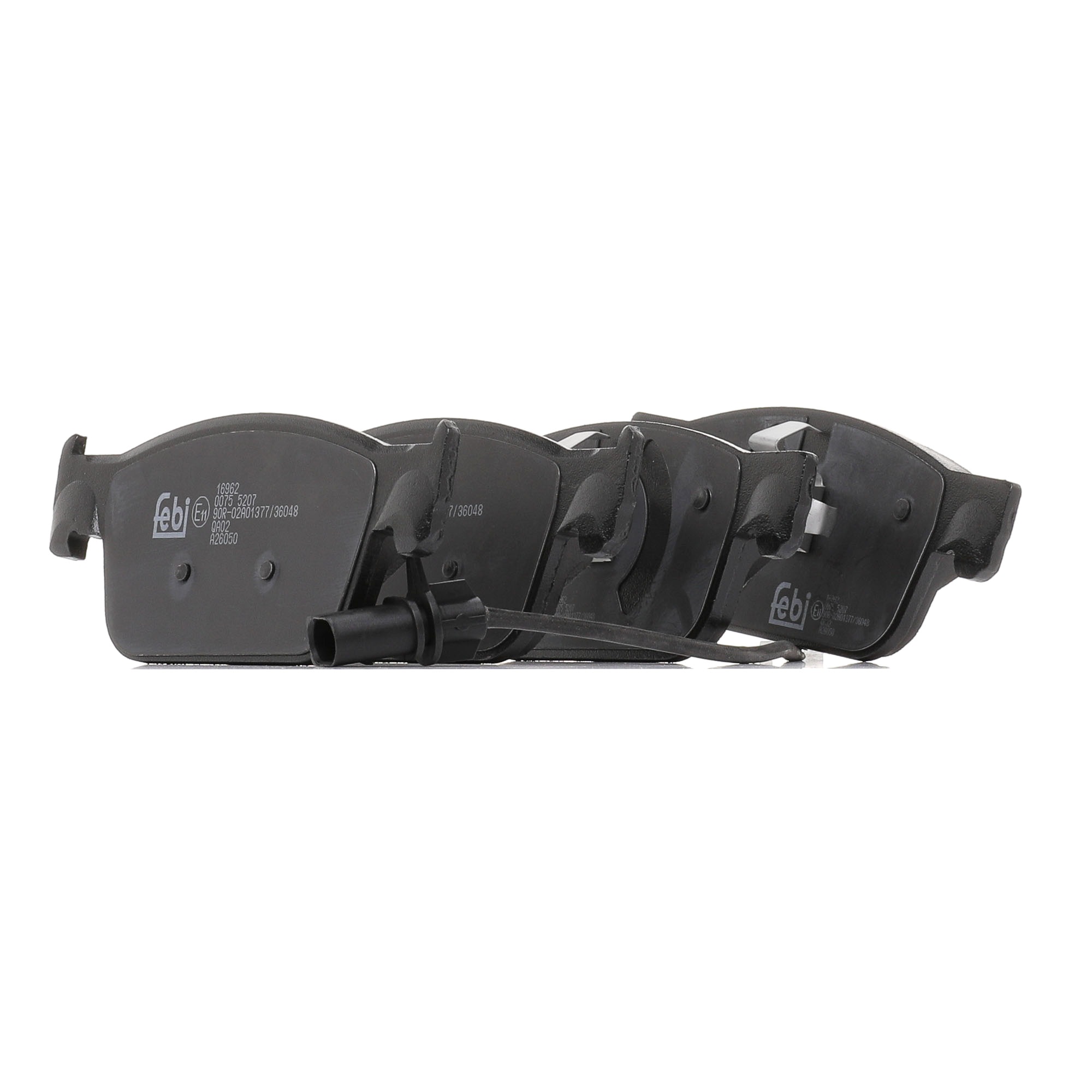 Remblokken 8W0698151AA FEBI BILSTEIN 16962 VOLKSWAGEN, AUDI, SKODA, SEAT, PORSCHE