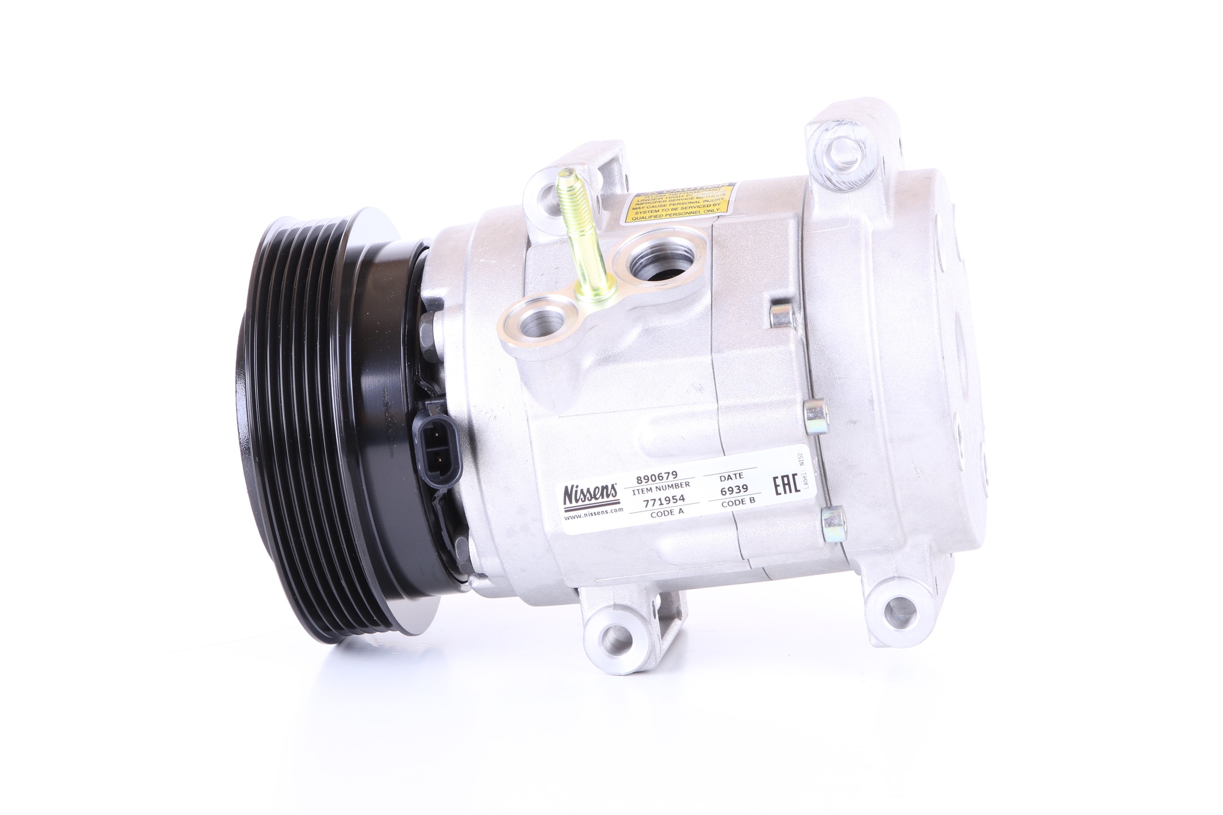 Aircopomp 48 18 048 NISSENS 890679 OPEL, CHEVROLET, JEEP, DAEWOO, VAUXHALL