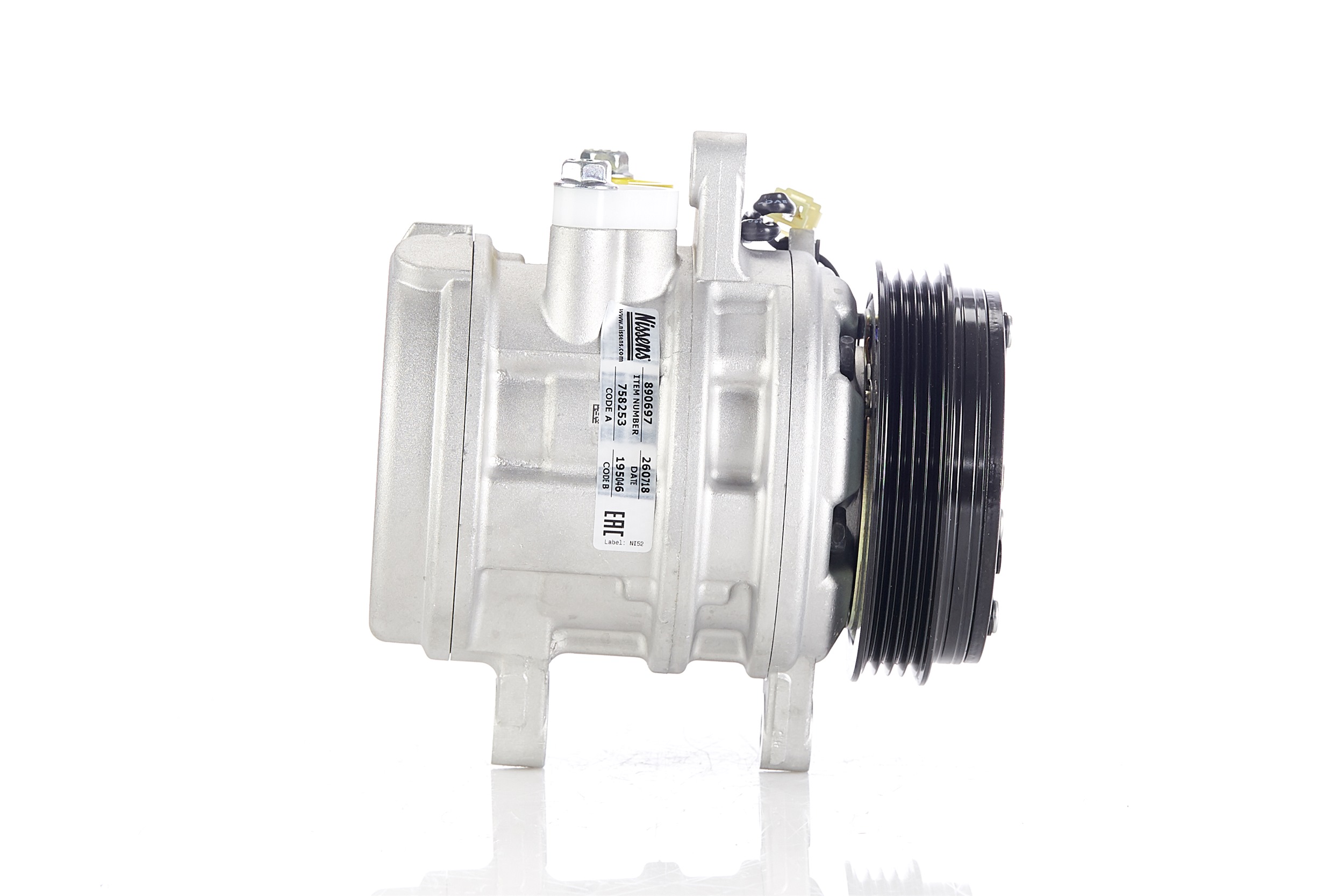 Compressore aria condizionata 96 568 210 NISSENS 890697 OPEL, VOLVO, CHEVROLET, CHRYSLER, DAEWOO
