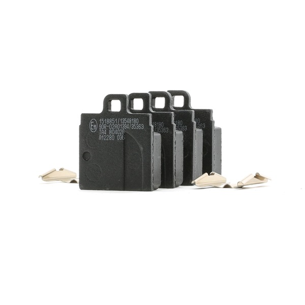 Placute de frana RIDEX 402B1187