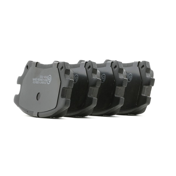 RIDEX 402B1222 Plaquettes de frein LEXUS RX 400h AWD Essence/électrique 211 CV