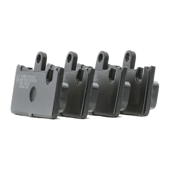 Bremsbeläge 402B1237 RIDEX 446650120 TOYOTA, LEXUS, SATURN