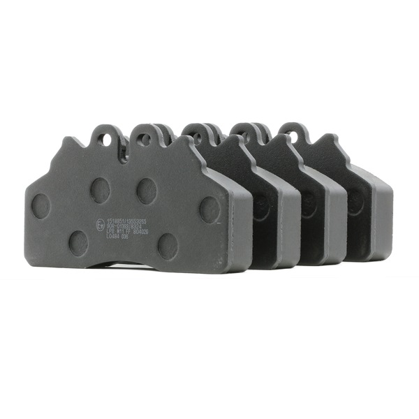 Brake pad set 2996518 RIDEX 402B1242 IVECO