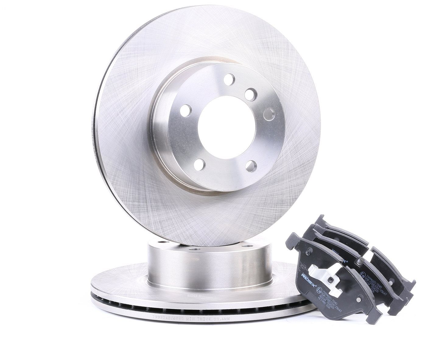 RIDEX 3405B0118 Disques et plaquettes de freins Ø: 312mm, Épaisseur du disque de frein: 24mm