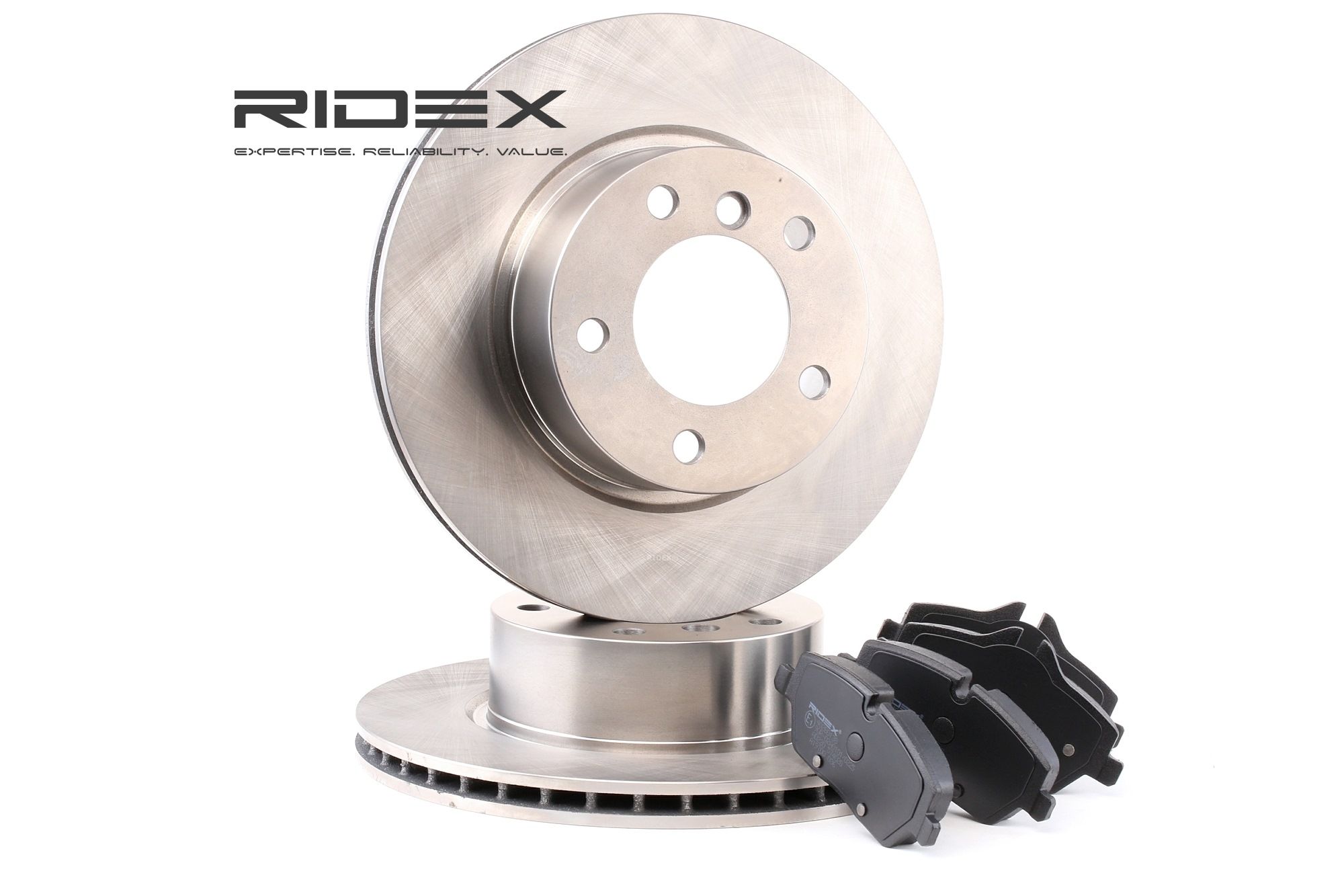 RIDEX 3405B0212 Brake discs and pads set Ø: 292mm, Brake Disc Thickness: 22mm