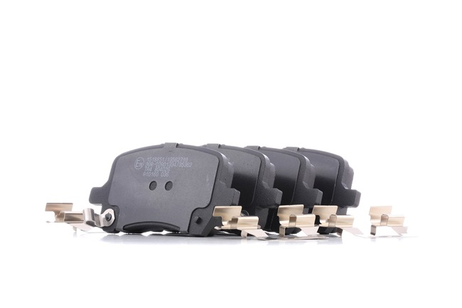 Plăcuțe de frână 22731037 RIDEX 402B1286 OPEL, CHEVROLET, SAAB, VAUXHALL, GMC