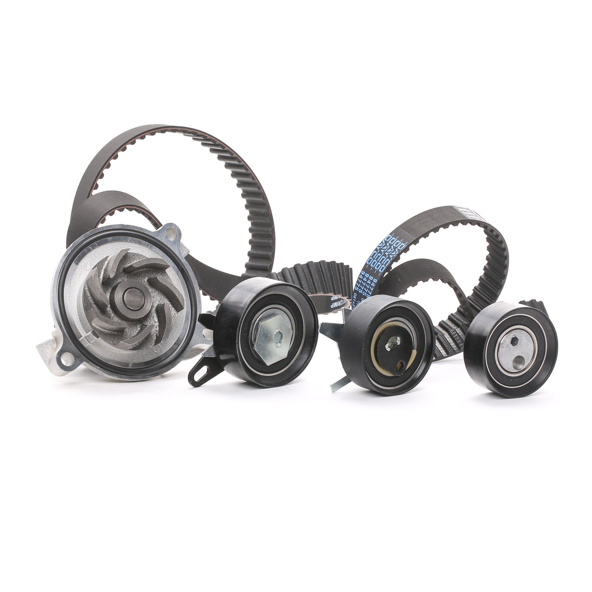 Wasserpumpe + Zahnriemensatz 3096W0057 RIDEX 74103245 VW, AUDI, SKODA, SEAT