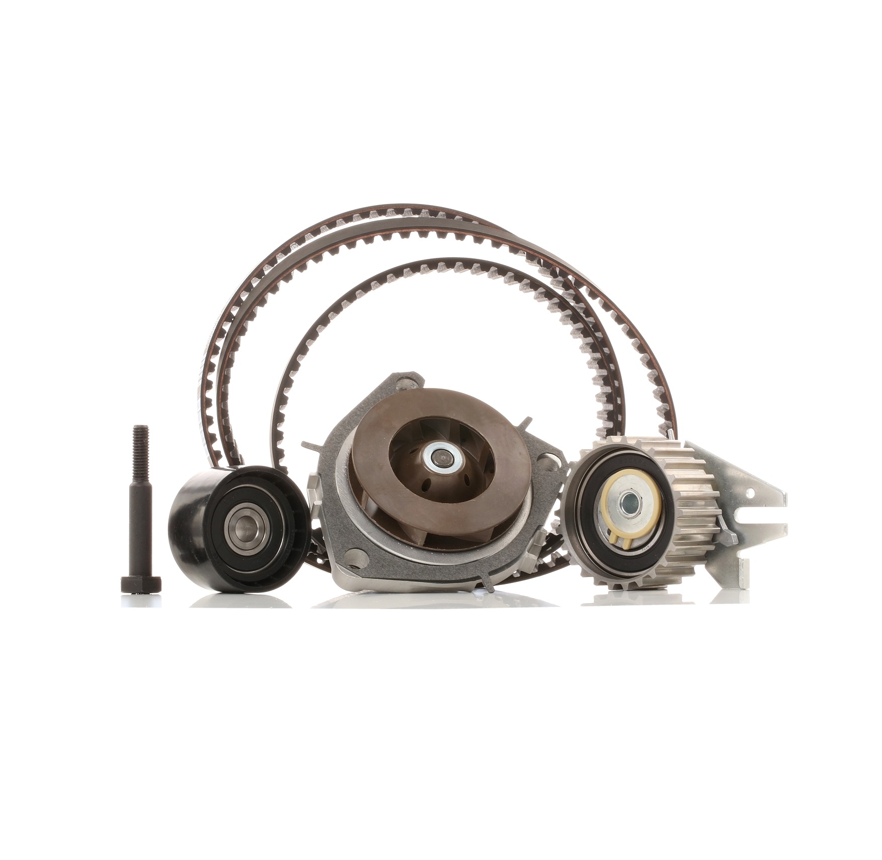 Wasserpumpe + Zahnriemensatz 3096W0086 RIDEX 5636456 OPEL, FIAT, SUZUKI, CHEVROLET, ALFA ROMEO