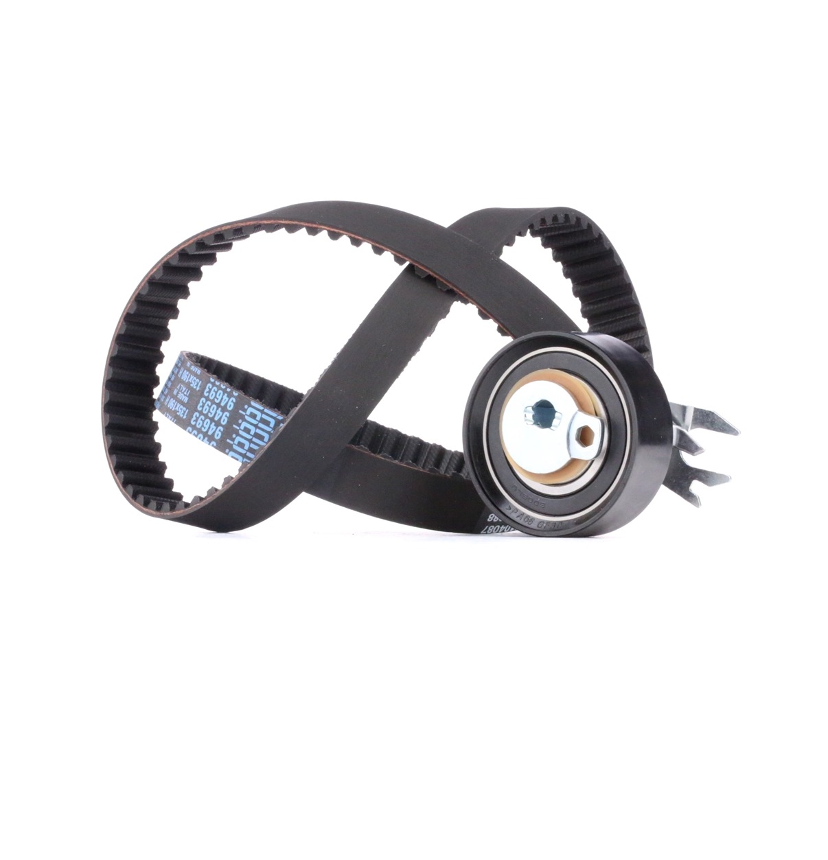 RIDEX 307T0080 Комплект ангренажен ремък дължина: 1088mm, ширина: 19mm