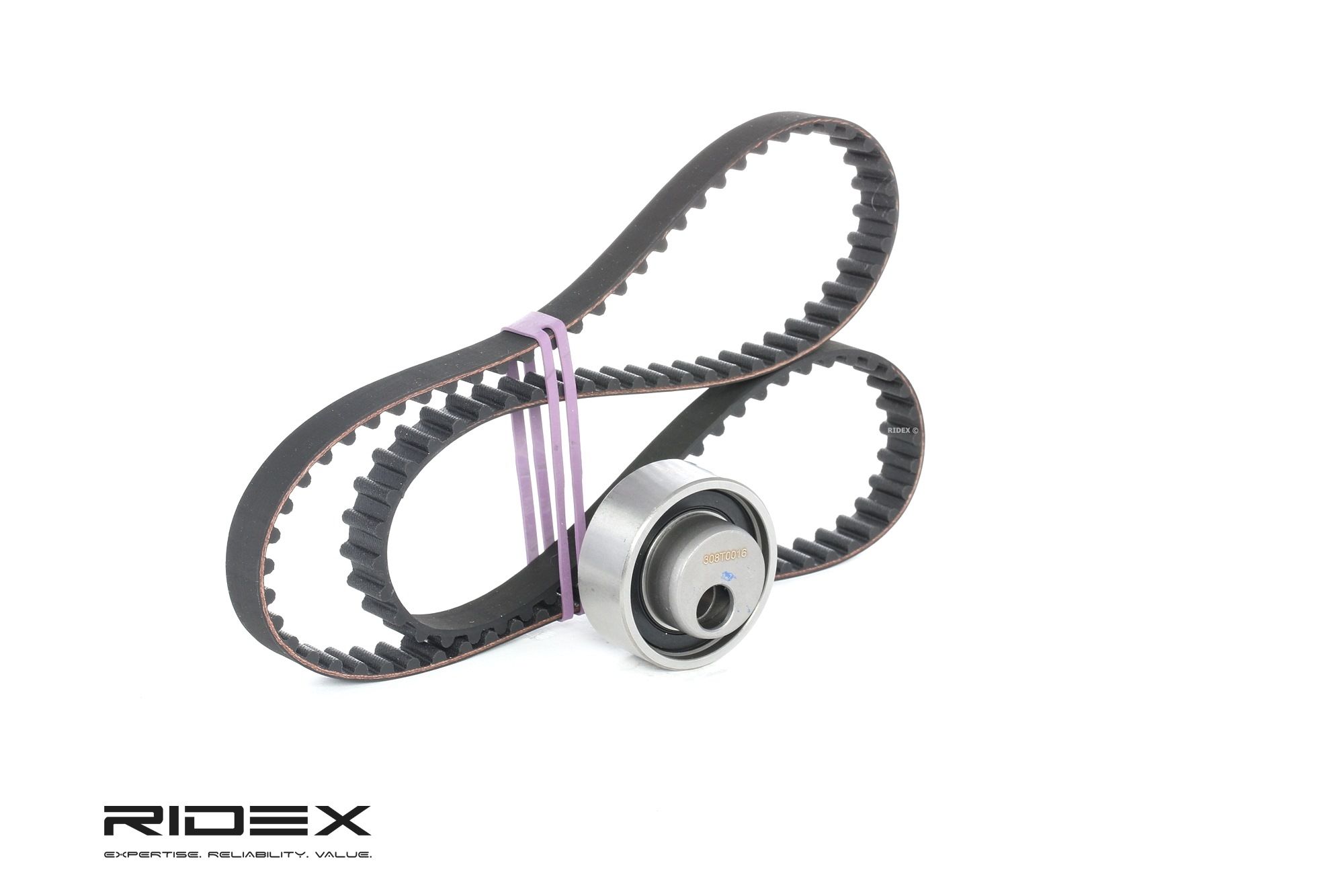 Комплект ангренажен ремък RIDEX 307T0116 оценка