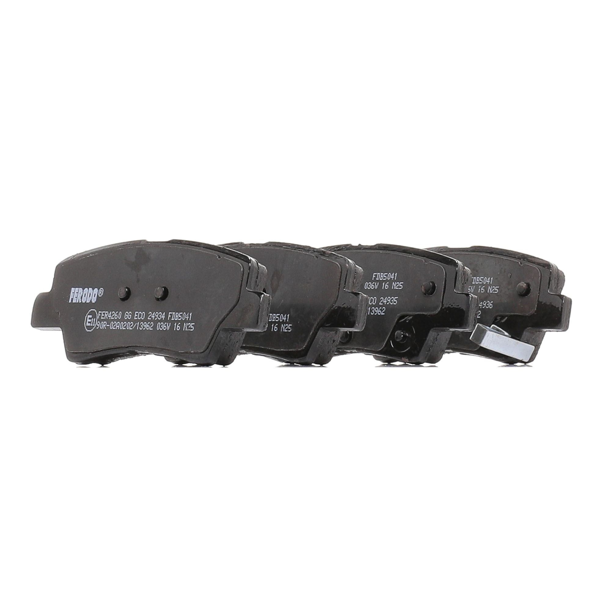 Kit pastiglie freni 58302H8A08 FERODO FDB5041 HYUNDAI, KIA