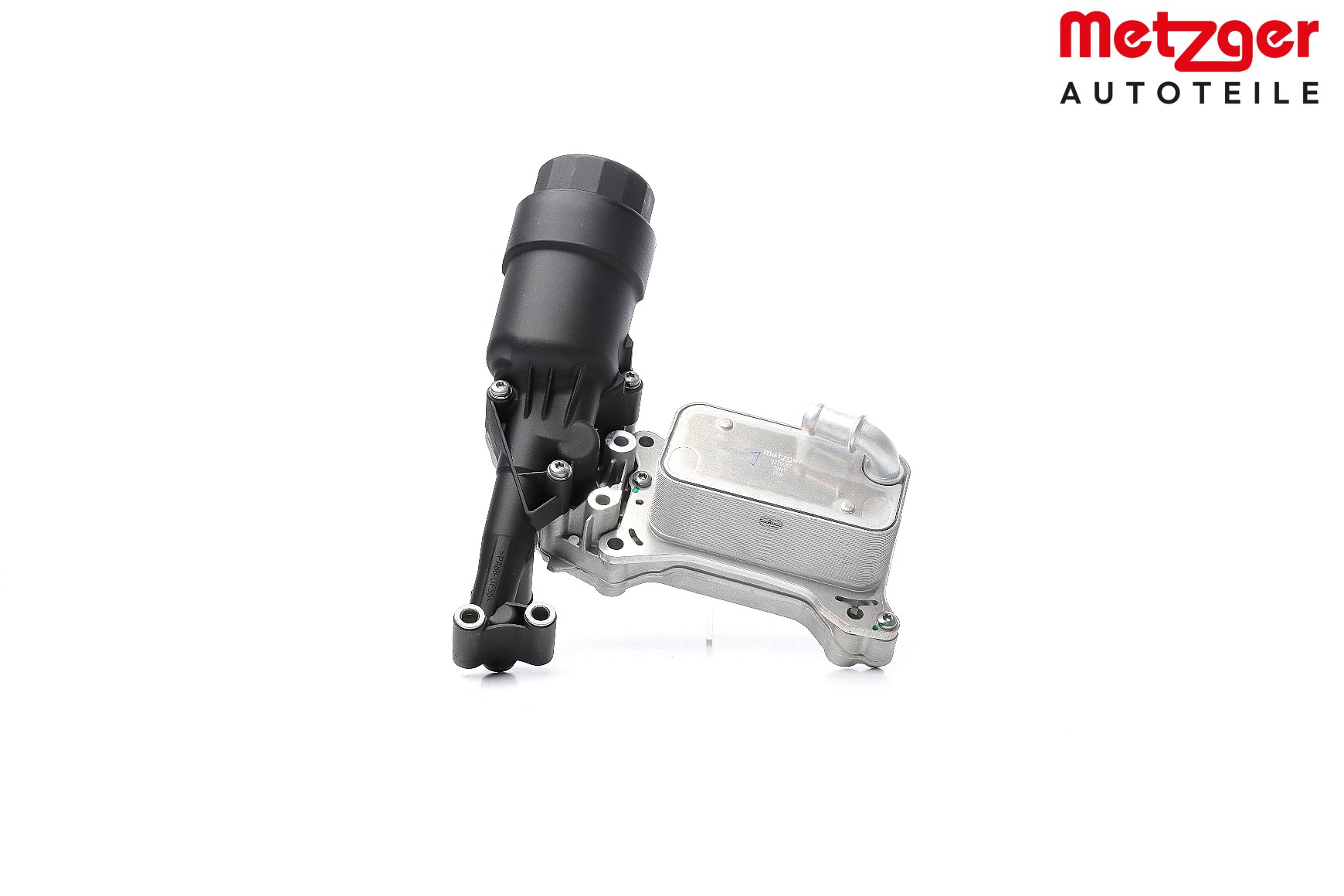 METZGER 13583844 MERCEDES-BENZ Sprinter 3.5-T Platform/Chassis (W906) Oil filter housing for upgrade