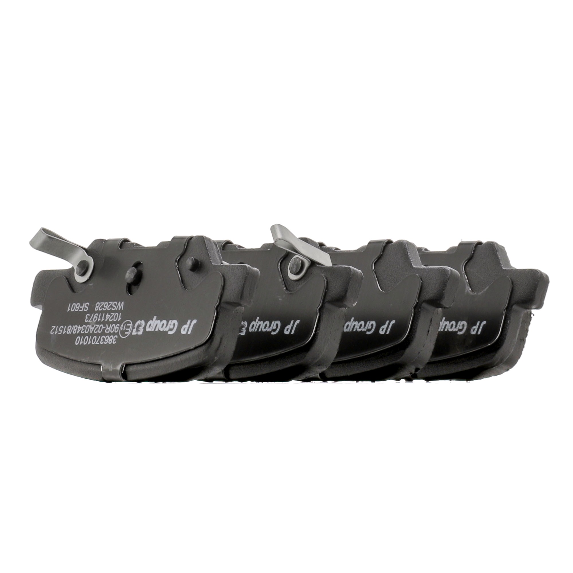 Brake pad set, disc brake JP GROUP 3863701010 rating