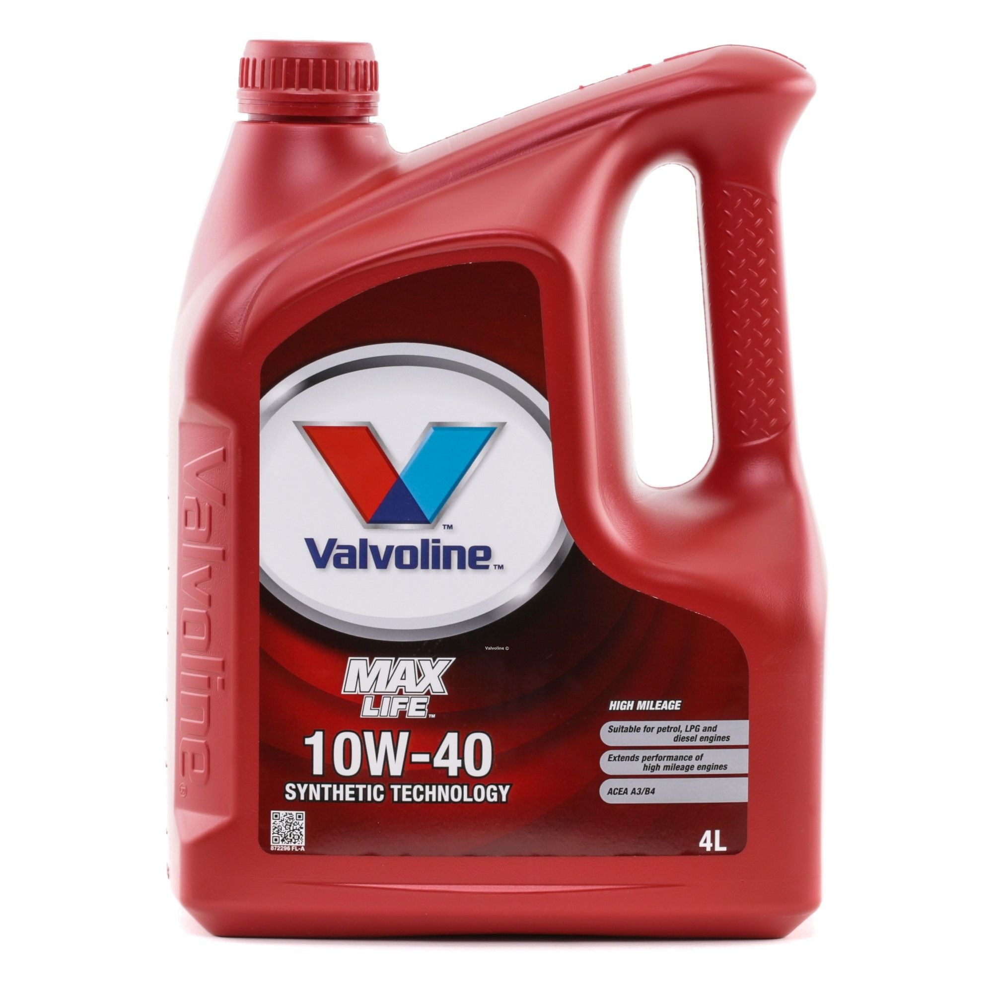 Valvoline MaxLife 10W-40 ACEA A3/B4 4l
