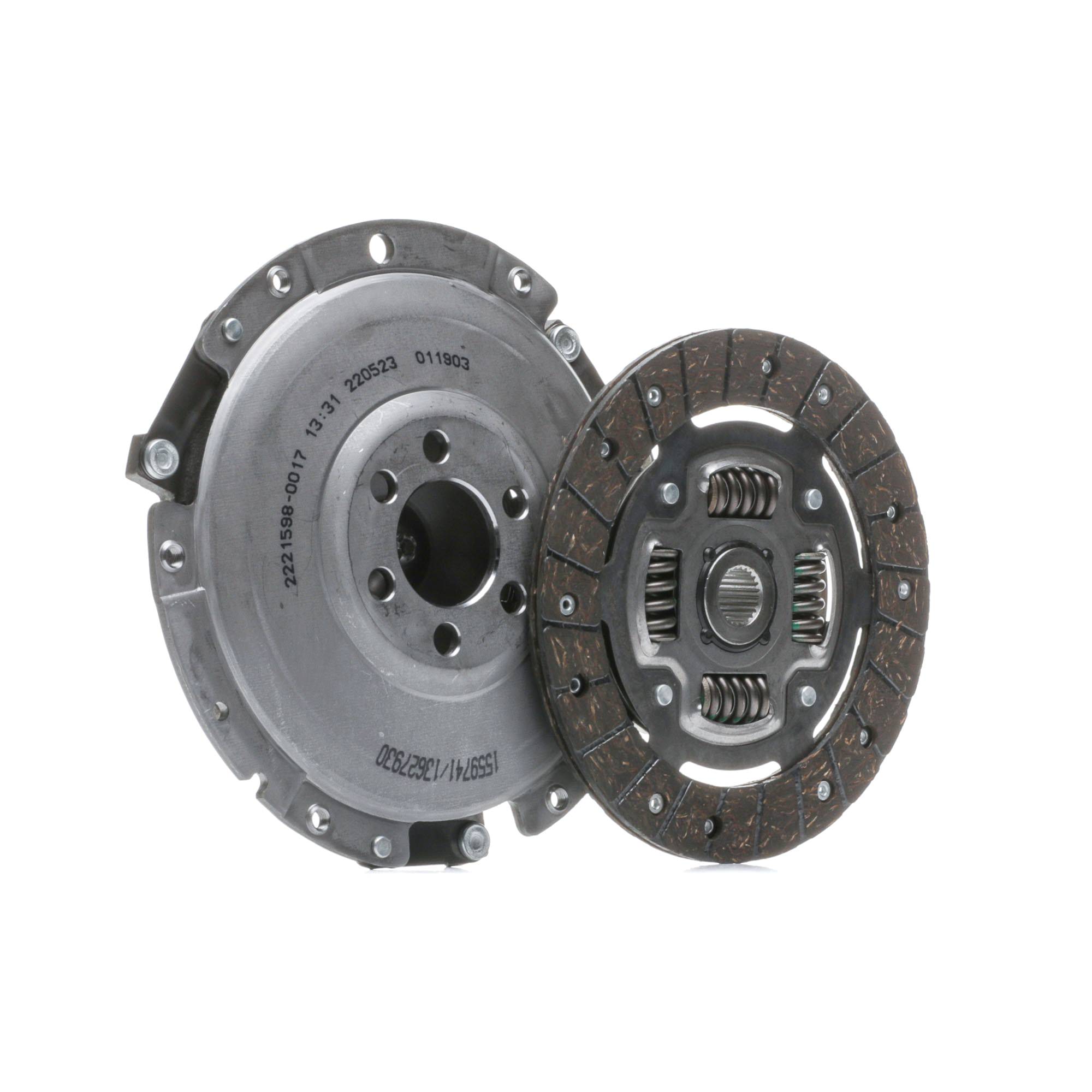 RIDEX 479C0072 Kupplungssatz VW SCIROCCO 1.6 70 PS Benzin