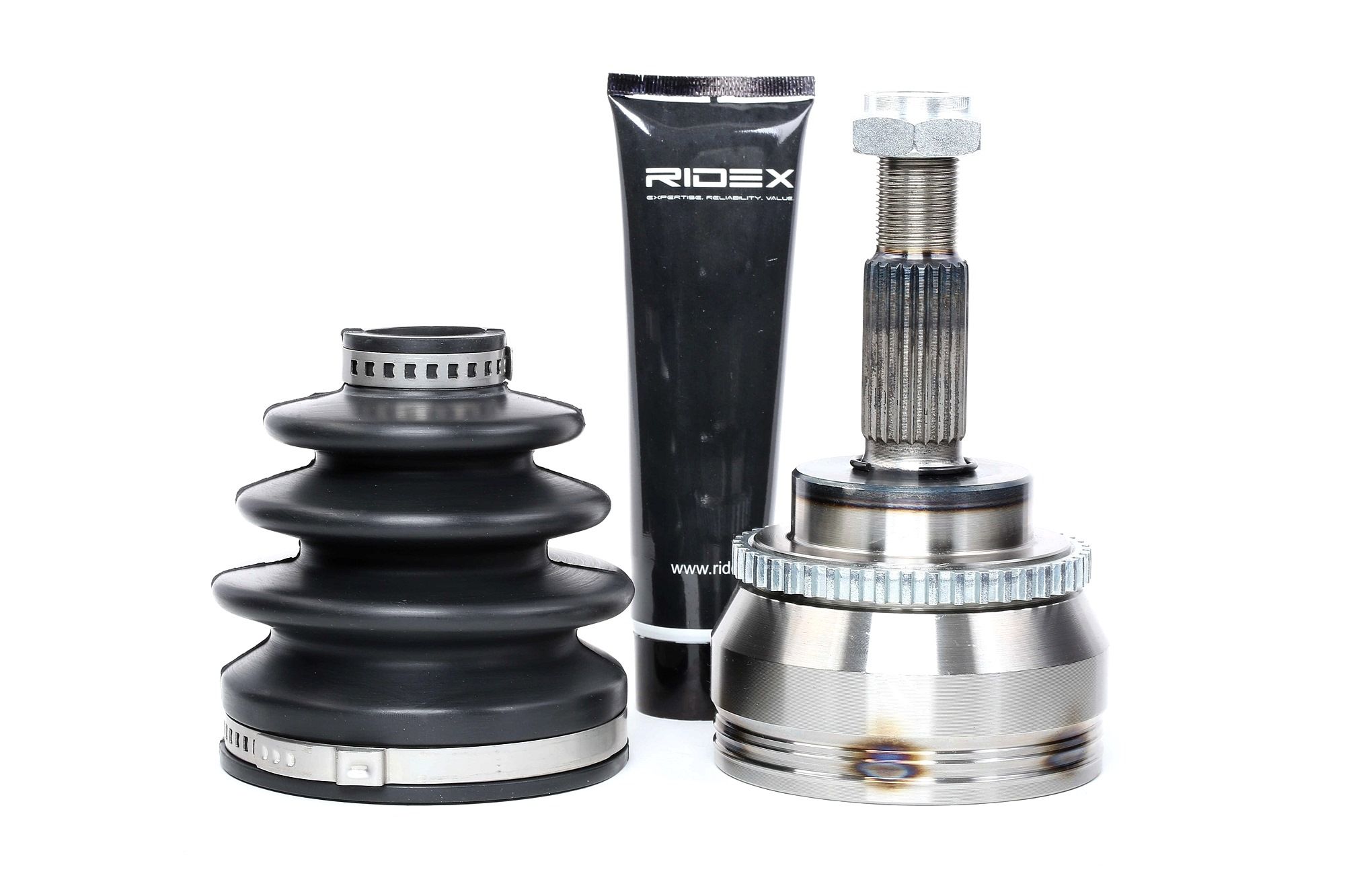 Kit de tête de cardan 7700111916 RIDEX 5J0172 AUDI, RENAULT, RENAULT TRUCKS