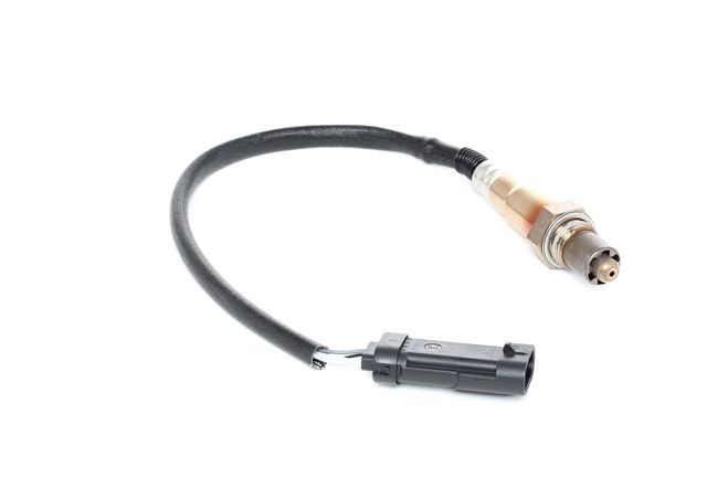 Sonda Lambda RIDEX 3922L0121 Riscaldata Per MERCEDES Classe M E SLK – 4 Conduttori, Lunghezza Cavo 630 Mm, Qualità OE