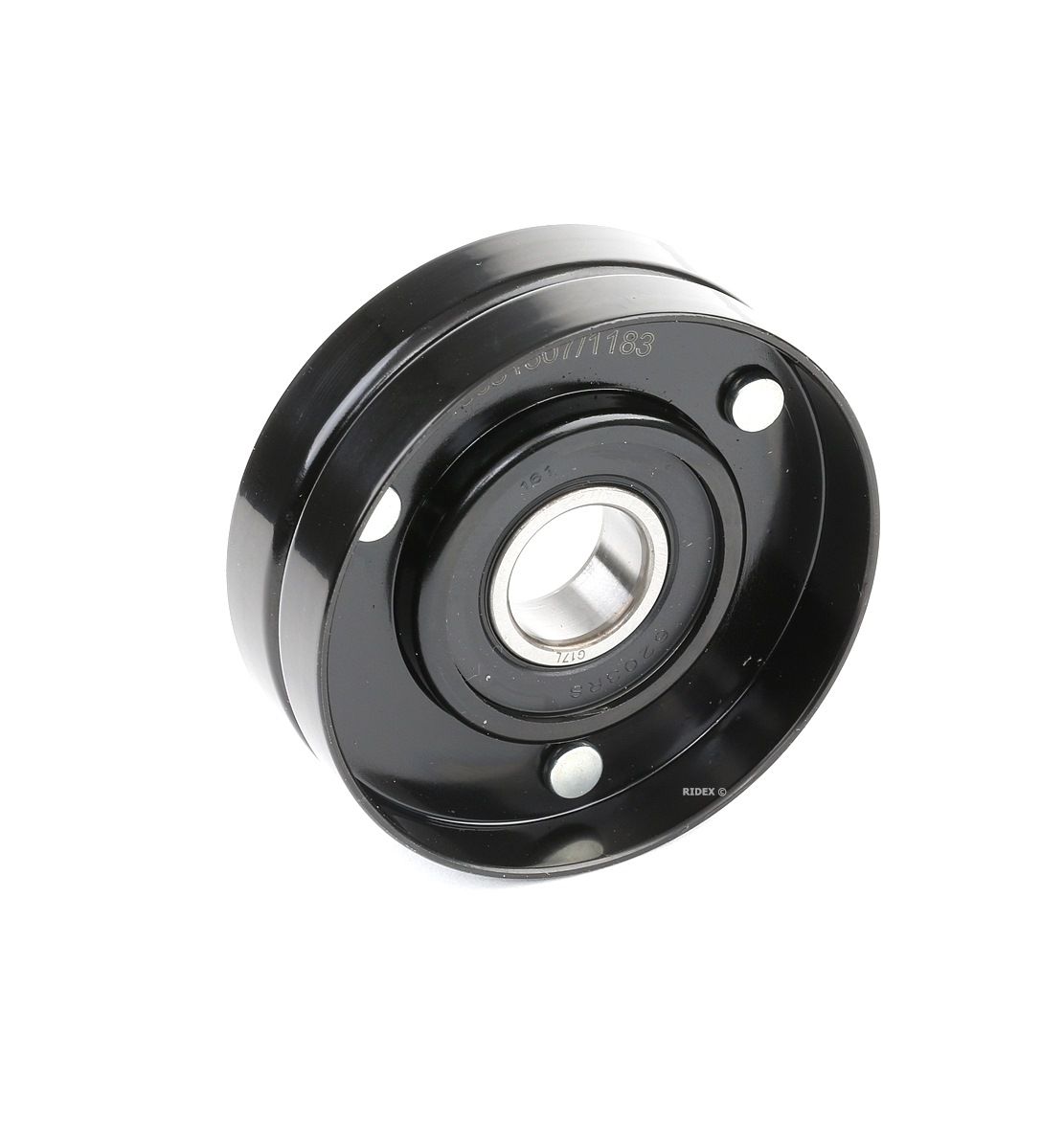 RIDEX 310T0215 Polea tensora, correa poli V Ø: 70mm, Ancho: 24mm