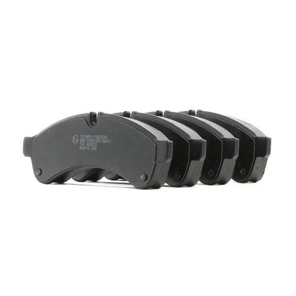 RIDEX 402B1101 Remblokken
