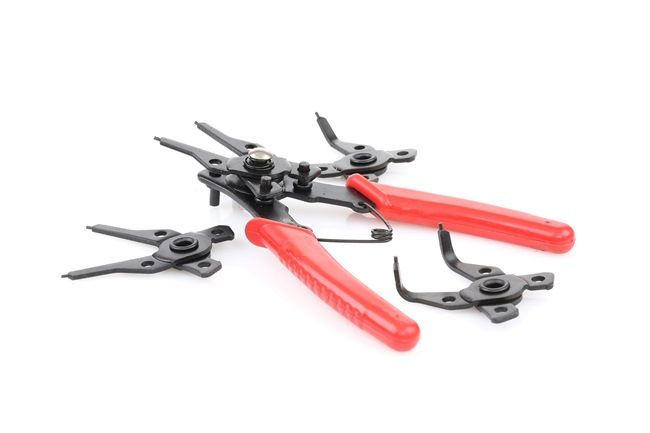Pinza per anelli di sicurezza