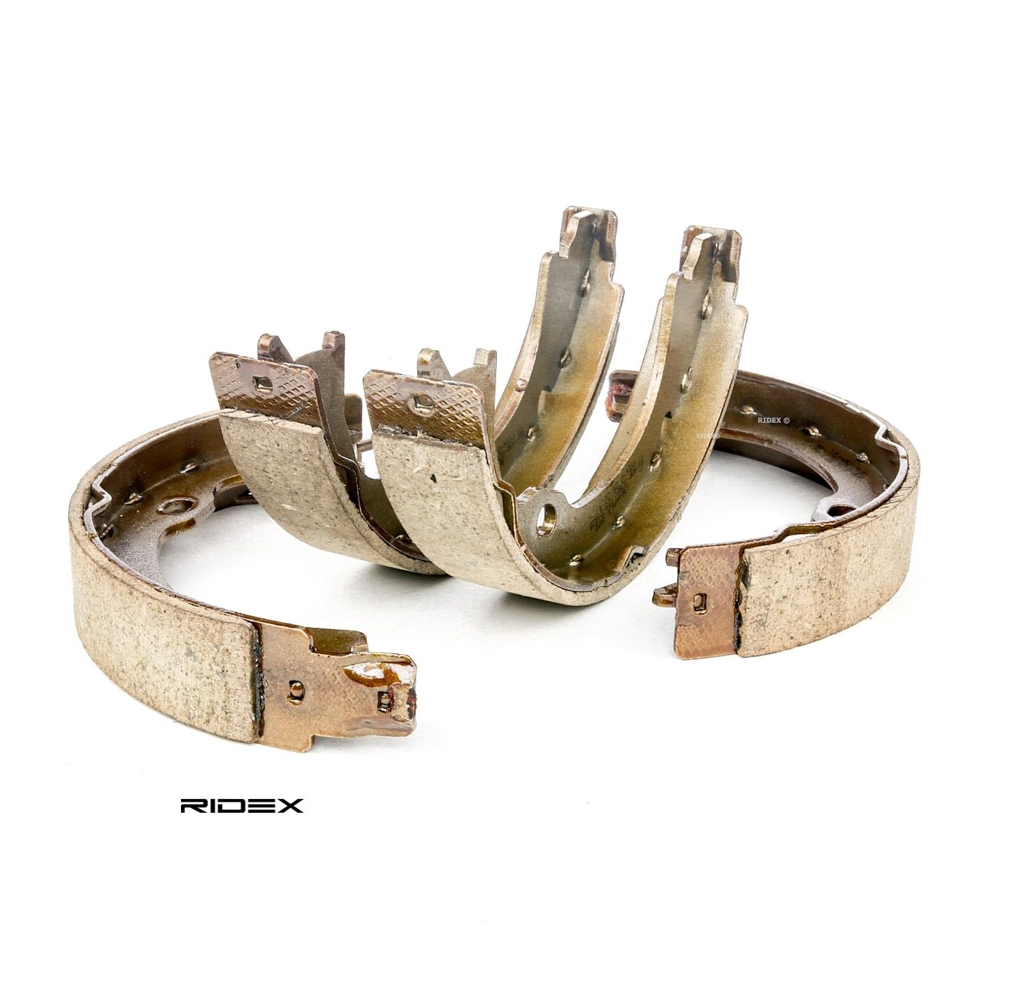 RIDEX 70B0345 Bremsesko sett Bredde: 32mm