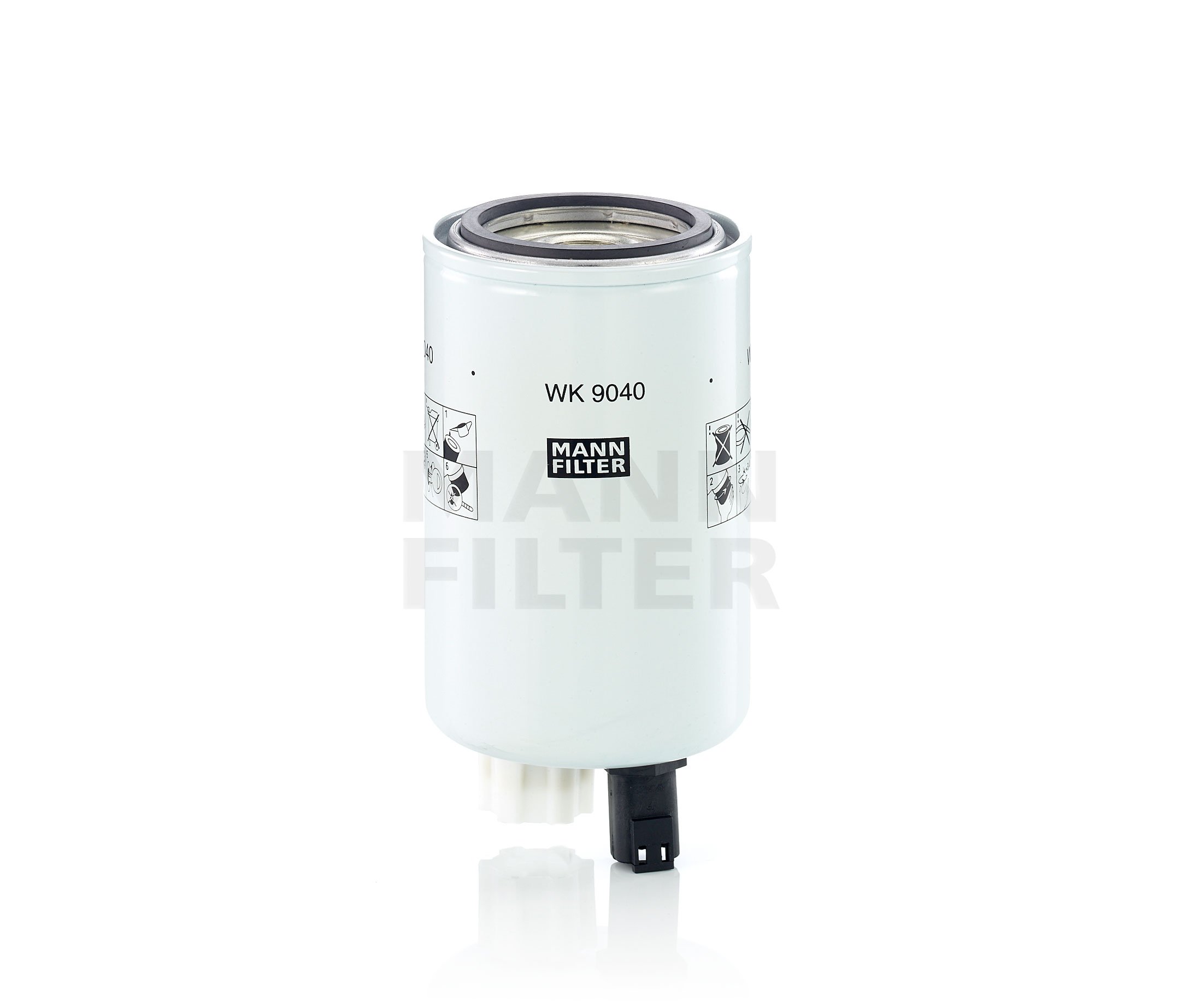 MANN-FILTER WK 9040 Filtr paliwa Wys.: 179[mm]