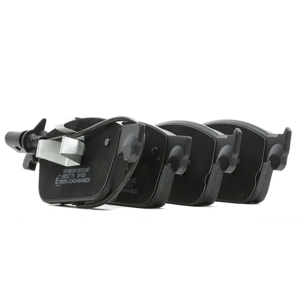 13653247 RIDEX 402B1318 kosten Remblokken Audi A4 B9 Sedan achter en vóór