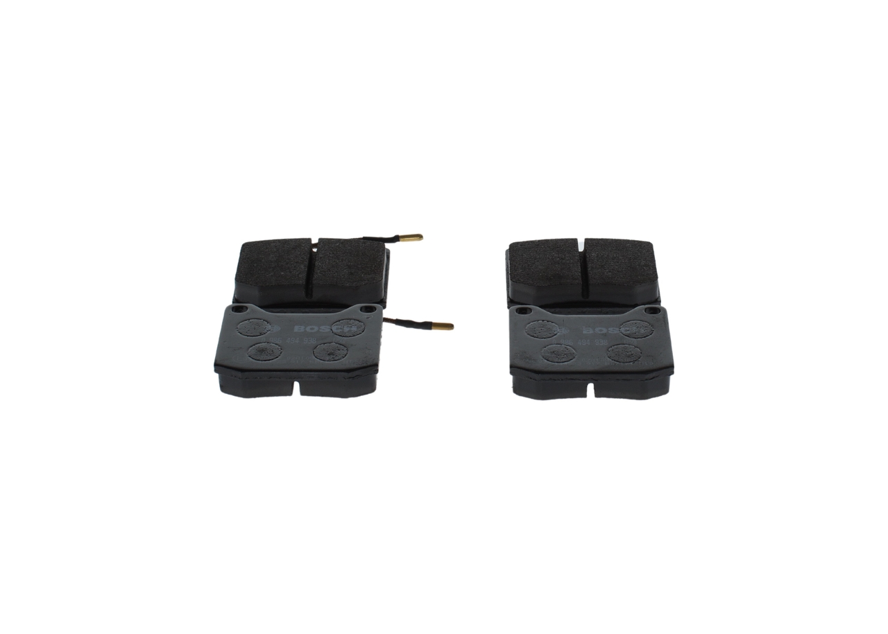Bremsbeläge 0 986 494 938 BOSCH 424556 VW, PEUGEOT, CITROЁN