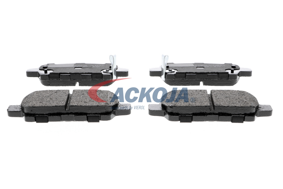 Bremsbeläge A38-0035 ACKOJA D4060EG50C RENAULT, NISSAN, SUZUKI, INFINITI