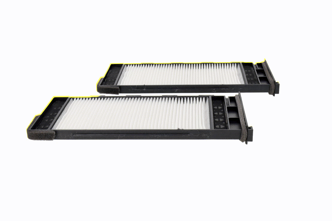 ACKOJA A38-30-5001 Interieurfilter Lengte: 252mm, Breedte 2 [mm]: 106mm, Hoogte: 24mm