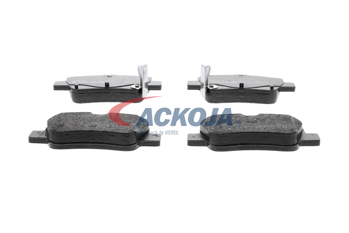 ACKOJA A70-0090 Klocki hamulcowe Szer. 1: 109[mm], Szerokość: 108,8[mm], Wysokość 1: 49[mm], Wys.: 49,9[mm], Grubość 1: 16,5[mm], Grubość: 16,5[mm]