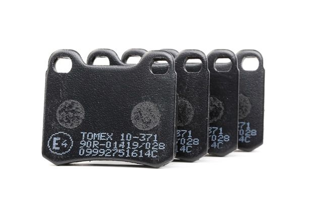 Bremsbeläge TX 10-371 TOMEX brakes 0004209820 MERCEDES-BENZ, ALFA ROMEO, SSANGYONG