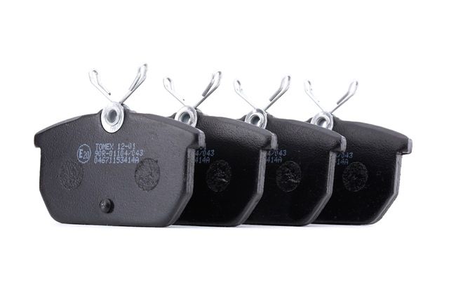 Plaquettes de frein 794080 TOMEX brakes TX12-01 FIAT, ALFA ROMEO, LANCIA