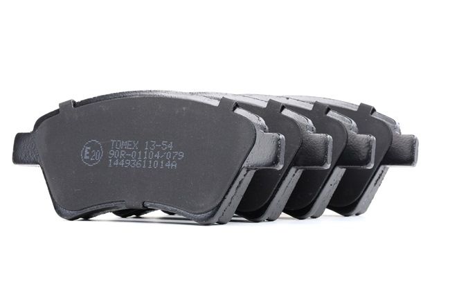 Jarrupalat, levyjarru TX13-54 TOMEX brakes 77 01 208 122 NISSAN, RENAULT, DACIA, LADA, RENAULT TRUCKS