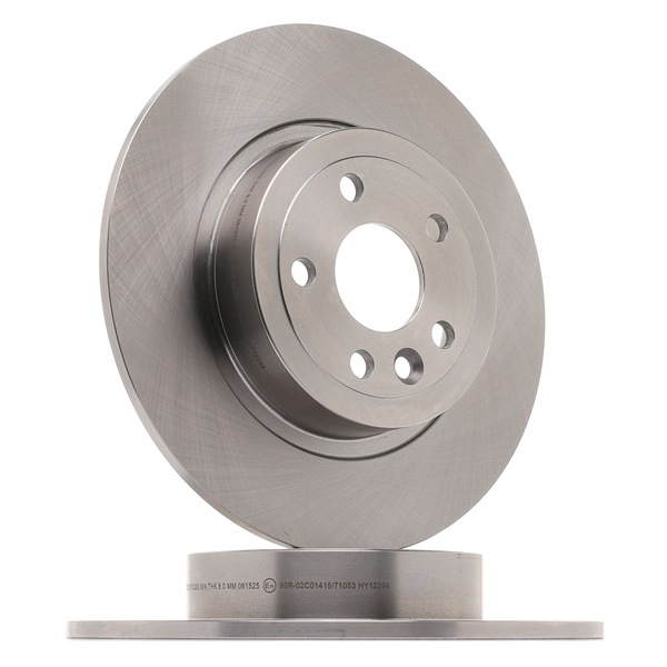 RIDEX 82B1777 Bremsscheibe