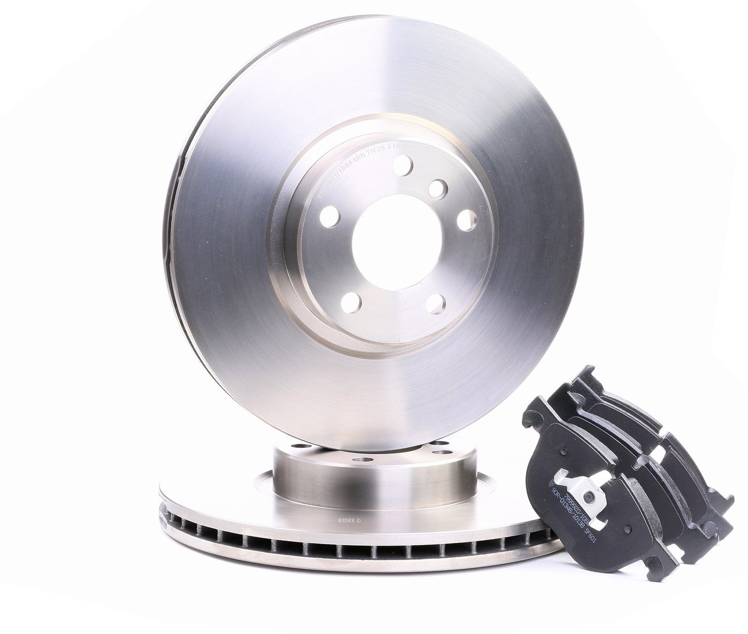 RIDEX 3405B0303 Спирачен комплект, дискови спирачки Ø: 348mm, дебелина на спирачния диск: 30mm