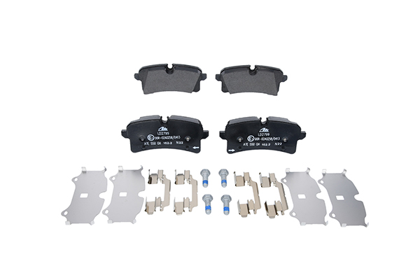 Brake pad set, disc brake ATE 25642 rating