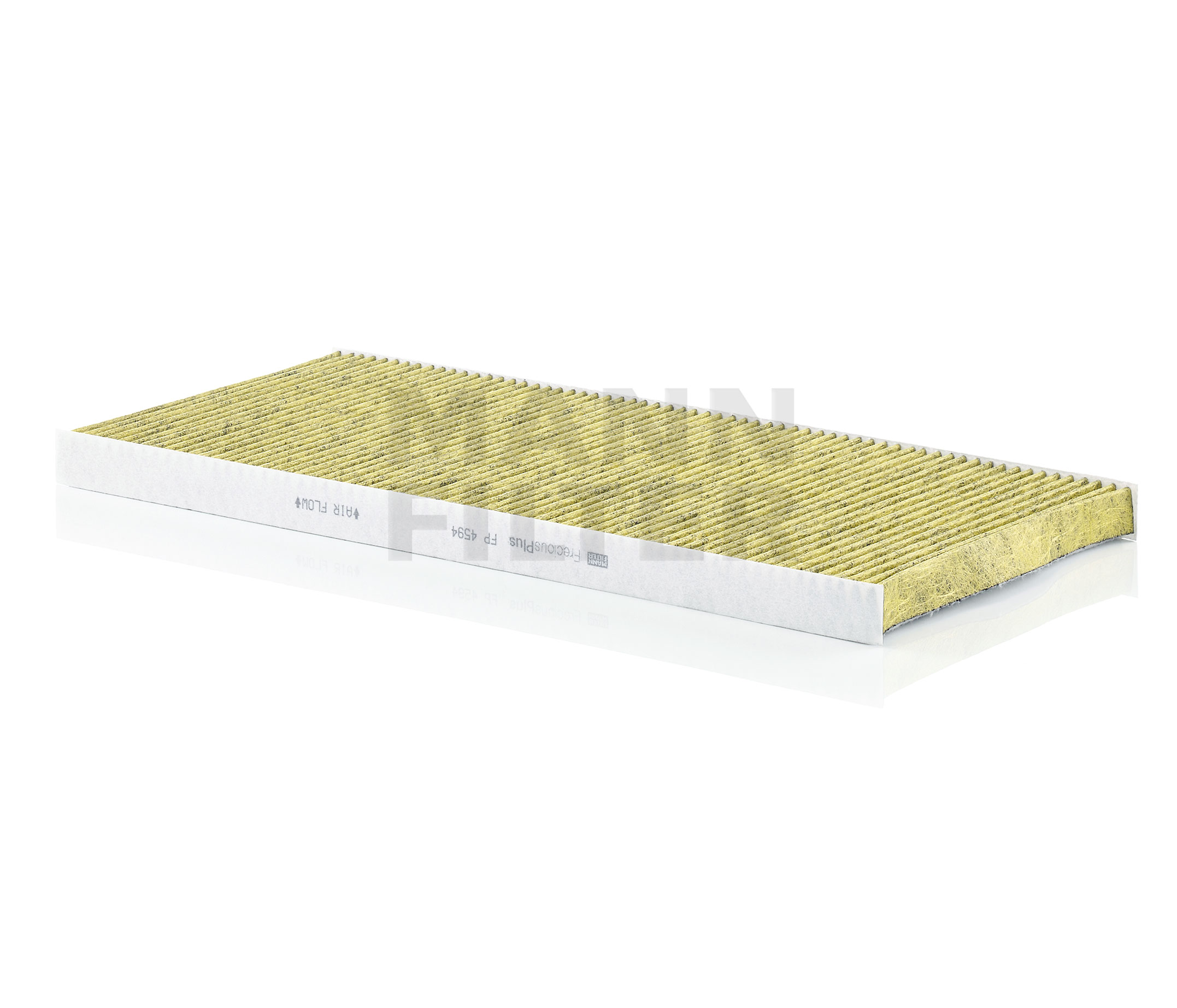 MANN-FILTER FP 4594 Interieurfilter Lengte: 449mm, Breedte 2 [mm]: 206mm, Hoogte: 25mm